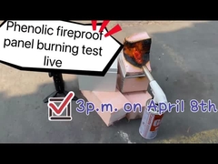 Thử nghiệm cháy cho bảng sandwich phòng sạch