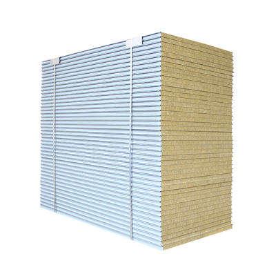Mua Huaao Rock Wool Sandwich Panel for Dust-Free Workshops High-Density Insulation Board Soundproof Walls sandwich panel walls online manufacture
