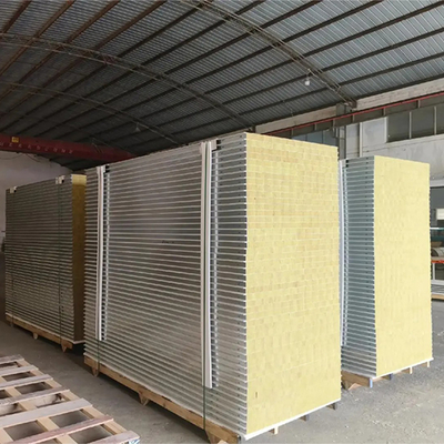 Mua Huaao 50 mm 75 mm 100 mm Customized Metal Sandwich Panels Heat Sound Insulation Clean Room Rock Wool Slate Rock Wool for Insulation online manufacture