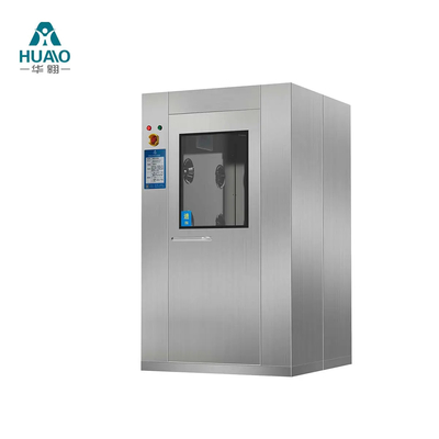 SUS304 Phòng sạch mô-đun Phòng tắm không khí với hai cửa và cửa sổ trong suốt