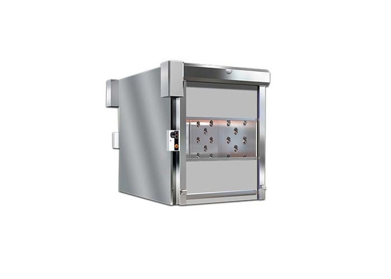 SUS304 Air Shower Thiết kế phòng sạch, cửa sổ trong suốt Air Shower Cabinet