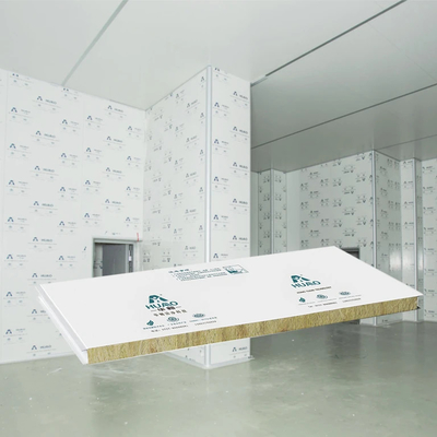 Rock Wool Machine Made Cleanroom Sandwich Panel Bảo vệ âm thanh 950mm 1150mm Chiều rộng