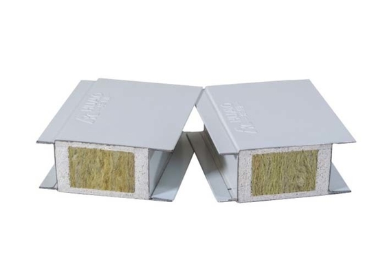 Mgo Rock Wool Machine Made Cleanroom Sandwich Panel, Bệnh viện Sandwich Wall Panel