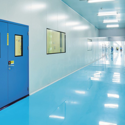 Phòng sạch chống ăn mòn PVC sàn cuộn, Xưởng sàn vinyl ISO chấp thuận