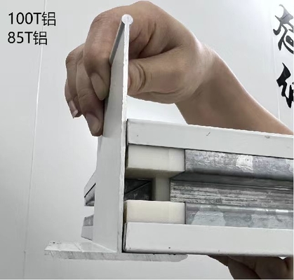 Hệ thống gắn trần nhà Phòng sạch Mạng hồ sơ nhôm T cho phòng thí nghiệm bệnh viện