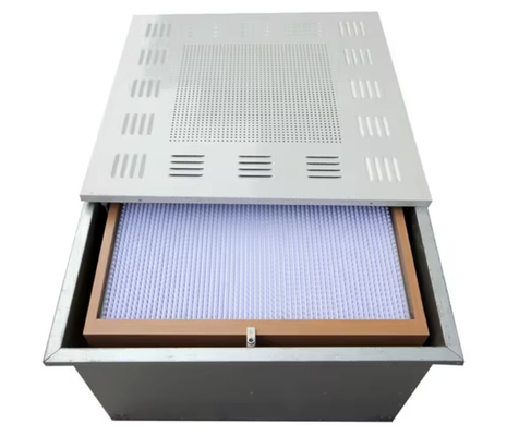 Hộp lọc HEPA thép không gỉ mô-đun cho lọc không khí phòng sạch bệnh viện