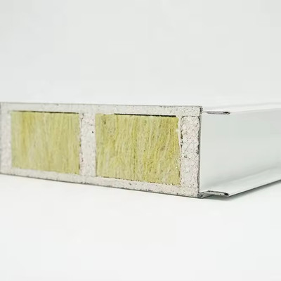 Danh sàn phòng thí nghiệm Bệnh viện Bảng bánh sandwich Rock Wool Class 10000 Workshop chống cháy Xây dựng tùy chỉnh Thiết kế phòng sạch