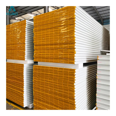 Chất chống cháy 120min GMP Mgo Panel Rock Wool / EPS Clean Room Sandwich Wall Panel