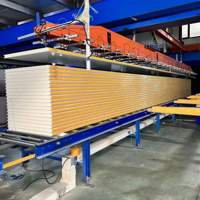 Huuao chống cháy 50mm 70mm 100mm 150mm PU cách nhiệt tấm tường bánh sandwich với cách nhiệt PU tấm tường bánh sandwich Giá cho tòa nhà