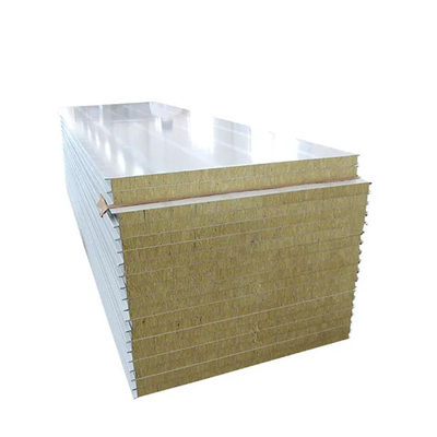 Tấm tường cách nhiệt chống cháy Huuao Pir Pu Polyurethane EPS mặt tiền kim loại sandwich cho phòng lạnh